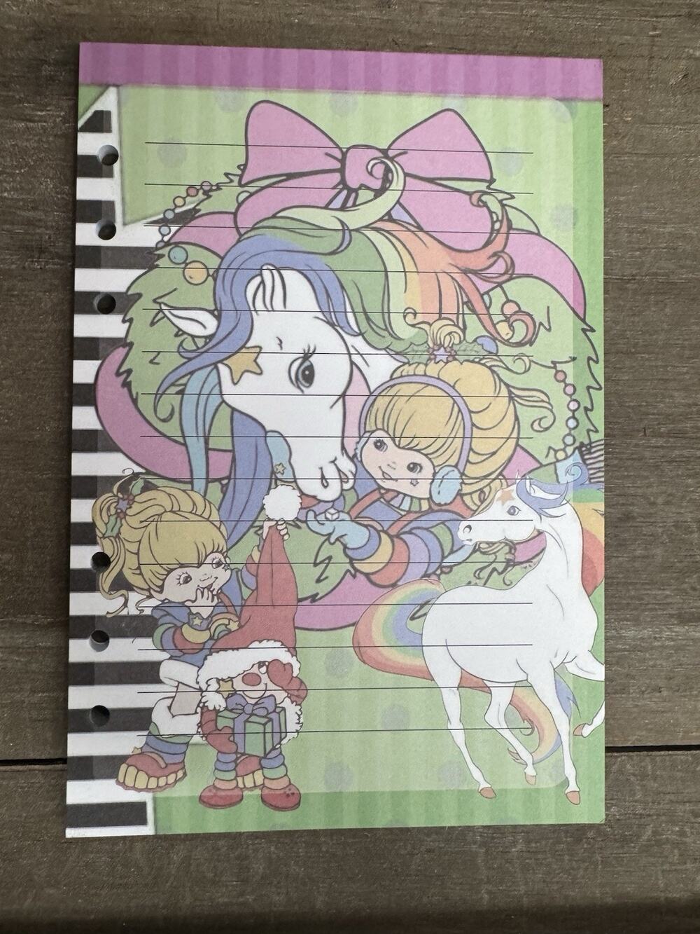 Rainbow Brite Size A5 Refill Paper (50 Sheets)